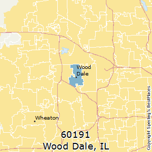 Wood_Dale,Illinois County Map