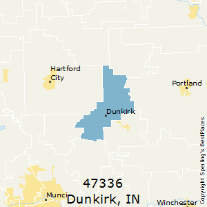 Dunkirk,Indiana County Map