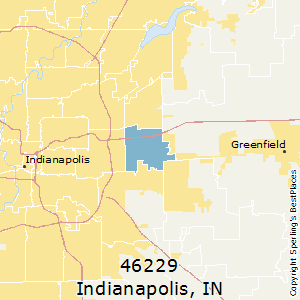 Indianapolis,Indiana County Map