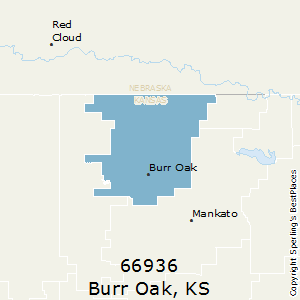Burr_Oak,Kansas County Map