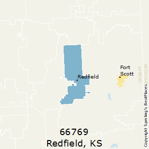 Redfield,Kansas County Map