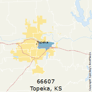 Topeka Ks Zip Code Map Best Places To Live In Topeka (Zip 66607), Kansas