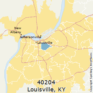 Louisville (zip 40204), Kentucky Crime