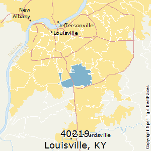 Best Places to Live in Louisville (zip 40219), Kentucky