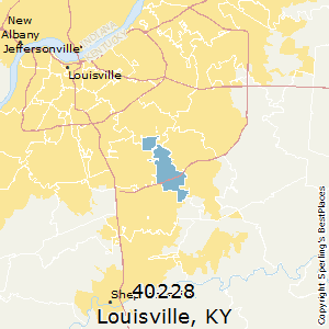 Louisville (zip 40228), Kentucky Crime