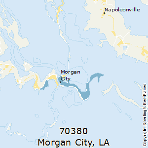 Morgan_City,Louisiana County Map