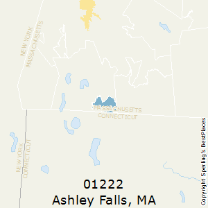 Ashley_Falls,Massachusetts County Map