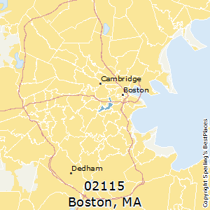 Best Places To Live In Boston Zip 02115 Massachusetts