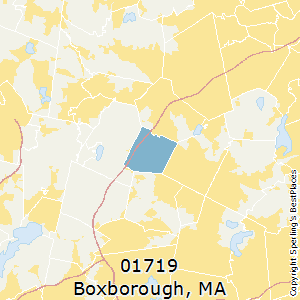 Boxborough,Massachusetts County Map