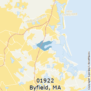Byfield,Massachusetts County Map