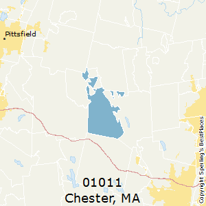 Chester,Massachusetts County Map
