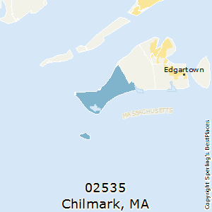 Chilmark,Massachusetts County Map