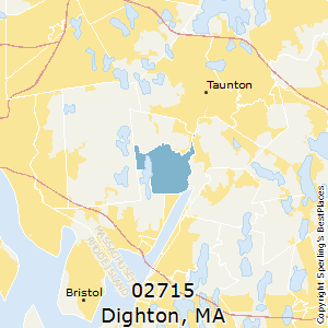 Map Of Dighton Ma Best Places To Live In Dighton (Zip 02715), Massachusetts