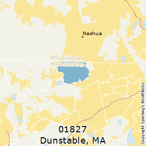 Dunstable,Massachusetts County Map