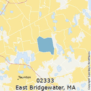 East_Bridgewater,Massachusetts County Map