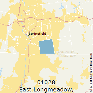 East_Longmeadow,Massachusetts County Map