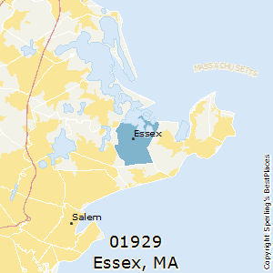 Essex,Massachusetts County Map