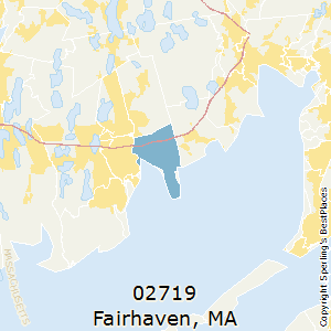 Fairhaven,Massachusetts County Map