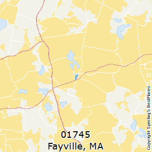 Fayville,Massachusetts County Map