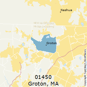 Groton,Massachusetts County Map