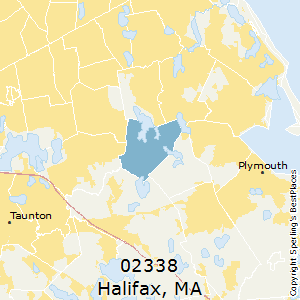 Halifax,Massachusetts County Map