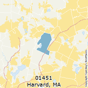 Harvard,Massachusetts County Map