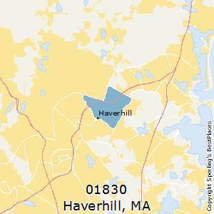 Haverhill,Massachusetts County Map