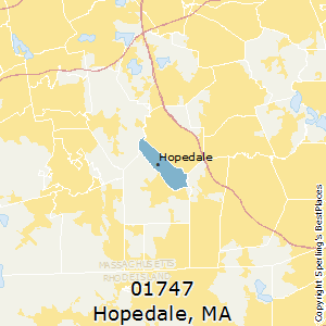 Hopedale,Massachusetts County Map