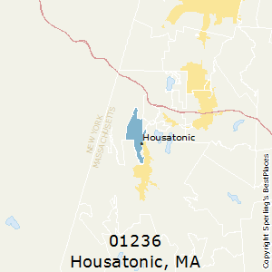 Housatonic,Massachusetts County Map