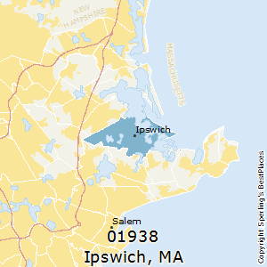 Ipswich,Massachusetts County Map