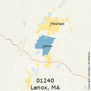 Lenox,Massachusetts County Map