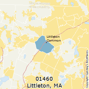 Littleton,Massachusetts County Map
