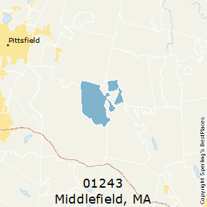 Middlefield,Massachusetts County Map