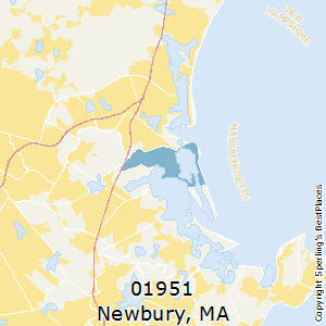 Newbury,Massachusetts County Map