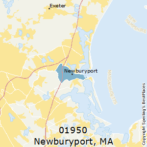 Newburyport,Massachusetts County Map