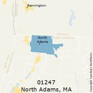 North_Adams,Massachusetts County Map