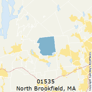 North_Brookfield,Massachusetts County Map
