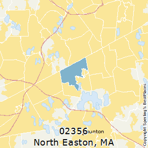 North_Easton,Massachusetts County Map