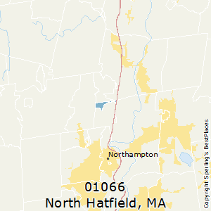 North_Hatfield,Massachusetts County Map