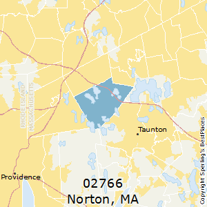 Norton,Massachusetts County Map