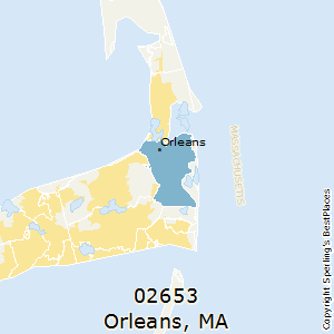 Orleans,Massachusetts County Map