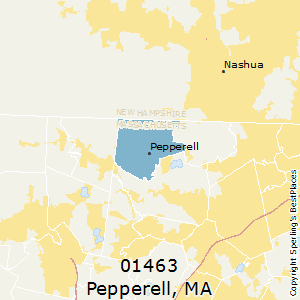 Pepperell,Massachusetts County Map