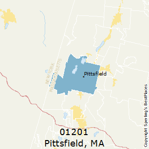 Pittsfield,Massachusetts County Map