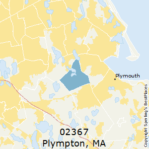 Plympton,Massachusetts County Map