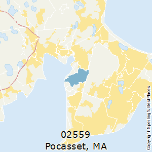 Pocasset,Massachusetts County Map