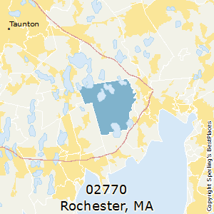 Rochester,Massachusetts County Map