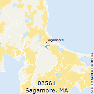 Sagamore,Massachusetts County Map