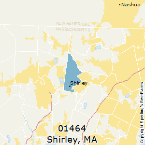 Shirley,Massachusetts County Map