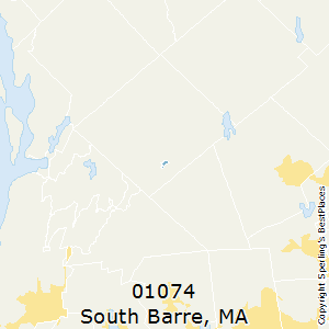 South_Barre,Massachusetts County Map