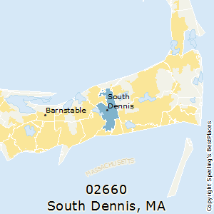 South_Dennis,Massachusetts County Map
